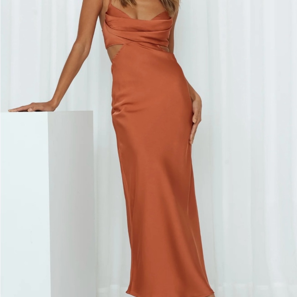 Hello Molly- Rust Dress- M